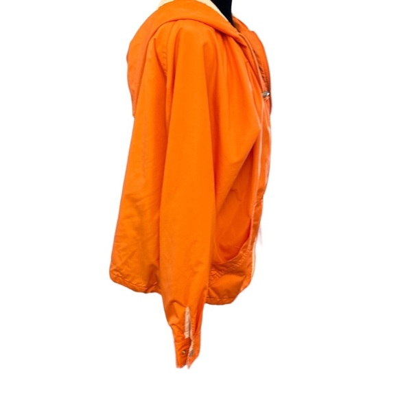 Super cute orange, women’s jacket, size large - Picture 3 of 7